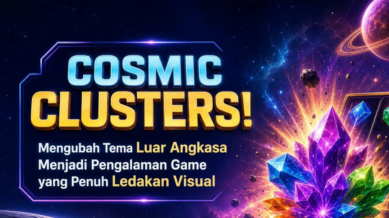Cosmic Clusters! Mengubah Tema Luar Angkasa Menjadi Pengalaman Game yang Penuh Ledakan Visual