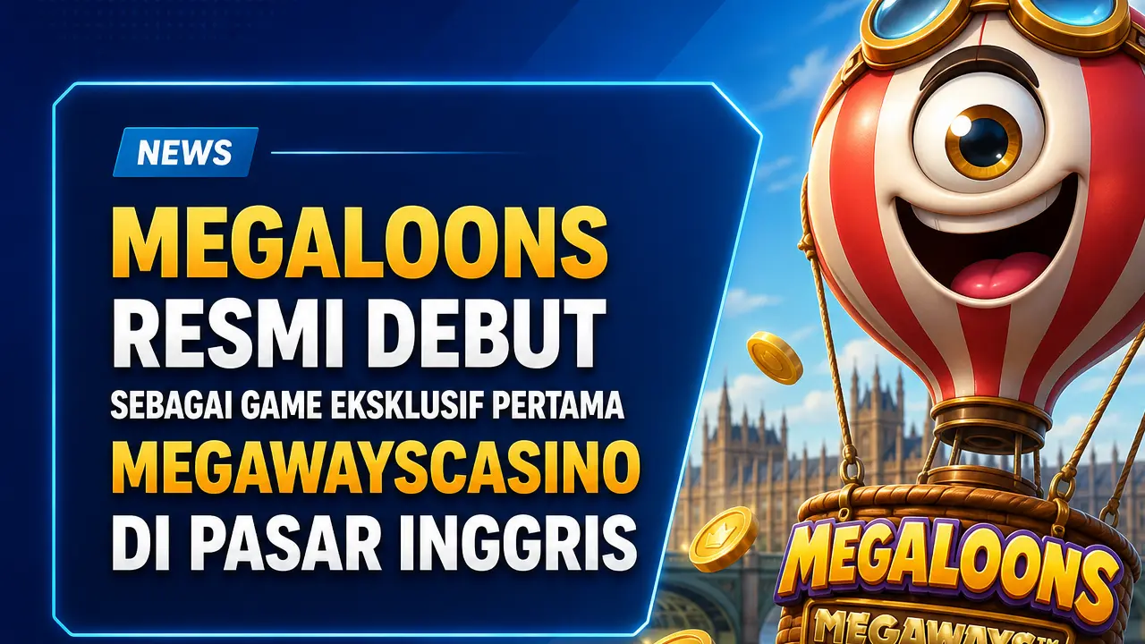 Megaloons Resmi Debut sebagai Game Eksklusif Pertama MegawaysCasino di Pasar Inggris